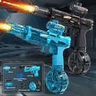 Led Lights Electric Water Guns Children Simulated Shooting Recoil Powerful Autom
