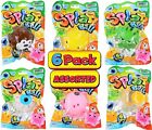 Ja-ru Splat Ball Sticky   Stretchy  pack Of 6 Assorted  Sensory Stress    