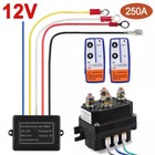 12v Winch Solenoid Relay Contactor Dual Wireless Remote Control Winch Kit
