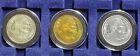 Hunduras 1995 Proof Trial 10 Lempiras 3 Different Metals