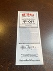 January 18  2014 Kings At Red Wings     Ticket     Niklas Kronwall Goal