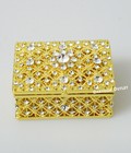 Arras De Boda Gold Wedding Ceremony Unity 13 Coin Set Chest Bridal Rhinestones