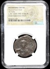 Byzantine Empire 1028-1042 Ad Authentic Jesus Christ Ae Follis Class B Coin Ngc