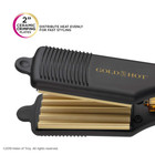 Professional Ceramic 2    Hair Crimper Iron  2 Inch  pack Of 1 