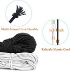 1 8 x33ft Tent Pole Shock Cord Bungee Ropes Replacement For Tent Pole Repair Kit