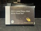 2012-s United States Mint 14 Coin Silver Proof Set In Box Ogp   Coa Set Of 2