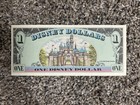 Mint Condition  Disney Dollars  Mickey Mouse 1995  1 Bill   In Original Envelope
