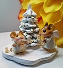 Wee Forest Folk Starlighters Retired Angel Mice Christmas Wff Box Free Ship