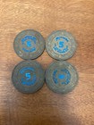 4  Riviera  Casino Las Vegas  5 00 Ncv  No Cash Value Gambling Poker Game Chips