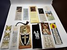Vintage Christian Bookmark Lot   11 Bookmarks   Psalms   Jesus   Bible