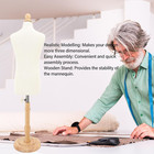 Male Body Dress Form With Stand  Mannequin Torso For Sewing And Display