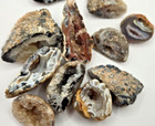 1 4 Lb Oco Geodes Natural Polished Agate Crystals Druzy Geode Halves