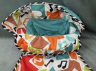 Fisher Price Sit Me Up Floor Seat Multicolor Kick N Play Replacement Part Fabric
