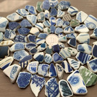 Sea Glass From Japan Surf-tumbled Beach Glass Pottery Small