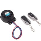 Waterproof Motorcycle Security Alarm System 12v Anti Theft 2 Remote Control