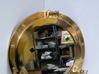 24  Antique Golden Brass Ship Porthole Window Mirror  Bathroom bedroom Decor