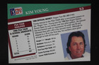 Kim Young Pga Golf Pro Signed 1991 Pro Set  53 Autographed Card