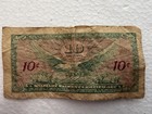 10 Cents Military Series 641     Usa mpc     Military Payment Certificate J07283648j