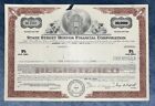 1976 State Street Boston Financial Corp  Stock Certificate  rx2242   boston  Ma 