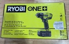 New  Opened Box  Ryobi P261k1 One  18v Cordless 3-speed 1 2 In Impact Wrench Kit
