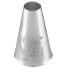  50 Pack  Ateco 12 Plain Round Piping Tip For Decorating Pastry 0 3  Opening