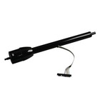 Universal 30  Black Stainless Tilt Manual Steering Column   Wheel Adapter No Key