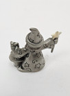 Vintage 1982 Hudson Fine Pewter Wizard Pulling Rabbit Out Of Hat 1 75   2700 Usa