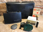 Vintage Polaroid Automatic 100 Land Camera W  Accessories   Case
