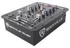Rockville Rdj3bt 2 Channel Dj Mixer With Usb  Bluetooth  Talkover  4 Line Inputs