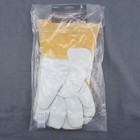 Ironcat 6143l Large Mig Welding Gloves Fleece Lined Premium Goatskin  New