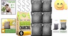 Natural Bamboo Charcoal Odor Eliminators - 6 X 100g Bags For Lasting Freshness