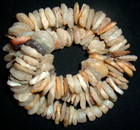 Strand Of  168  Sahara Neolithic Quartz Beads  Ancient African Artifacts