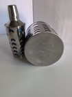 Cynthia Rowley Metal And Blue Stainless Steel Cocktail Shaker And Ice Bucket