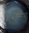 Vintage Pfaltzgraff Yorktowne Set Of 6 12 Oz Glass Glasses Tumblers Blue Etched