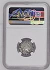 Roman Republic - Cn Domitius Ahenobarbus 116-115 Bc Silver Ar Denarius Ngc Xf