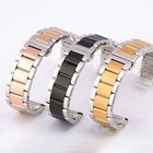 Solid Stainless Steel Watch Strap Band Bracelet 16 18 19 20 21 22 23 24 26mm