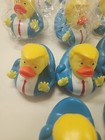 10 Pcs Bath Toys Trump Rubber Duck Squeak Bath Baby Bath Duckies Lot Of 10