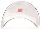 Extended Round Headlight Visor For 7    Head Light Stainless 5-1 8    Depth Gg 92475