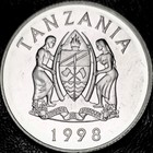 Tanzania 1998 - Proof 250 Shilingi -  925 Silver Km 57