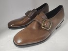 Vintage Deadstock Buckled Loafers 1960s  Made In Usa Size 10 And 1 2