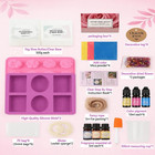 Soap Making Kit     53 Pcs Diy Melt   Pour Supplies With 2 Lbs Soap Bases  1 Lb Go