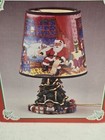 Christmas Tree Night Light W  Shade   Box   2663 Polyresin Corded Vintage Lamp