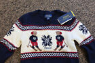 Polo Ralph Lauren Toddlers Special Edition Polo Ski Bear Knit Sweater - 3   3t