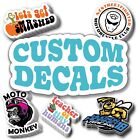 50 Stickers Logo Print Stickers  Waterproof Labels Custom Stickers
