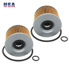 2x Oil Filter For Honda Gl1000 Gl1100 Gl1200 Cb500 650 Cb750 Cb900f 1982 Hf-401