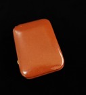 Buxton Key-tainer British Tan Leather Pouch Vintage 1950s Hard Case 6 Key Wallet
