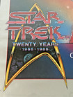 Star Trek Original Series Videocassette Release Promo Poster 1986