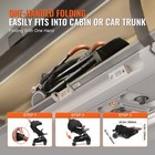 Baby Toddler Stroller Adjustable Backrest Footrest One-click Fold Cup Holder