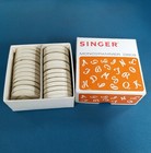 Vtg Set Of 3 Singer Sewing Machine Attachments Monogrammer   Buttonholer   Disks