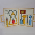 Vintage 1977 Fisher Price Medical Kit  936 Complete Set With Case 